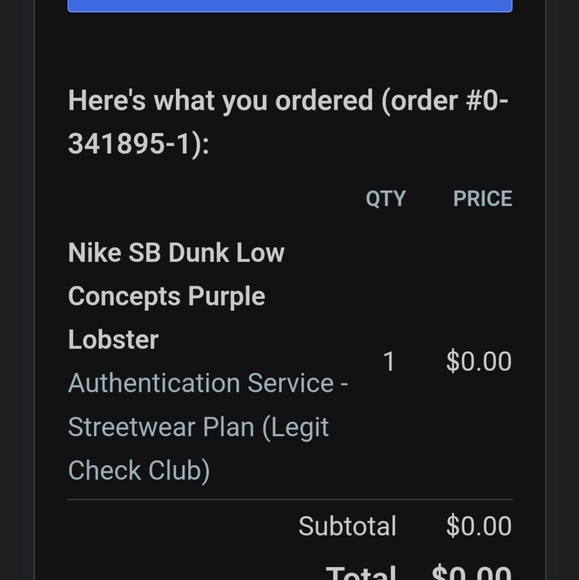 NIKE SB DUNK LOW PURPLE LOBSTER SIZE 10.5 USED- LOOKS NEW- COMES W/BOX AUTHENTIC - Picture 9 of 16